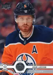 Карточка Adam Larsson/Адам Ларссон (Edmonton Oilers/Эдмонтон Ойлерз) НХЛ/NHL