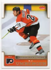 Хоккей Карточка Ар Джей Амбергер Philadelphia Flyers/Филадельфия Флайерз НХЛ/NHL