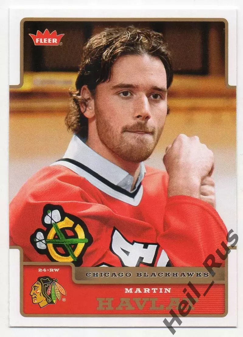 Карточка Мартин Гавлат Chicago Blackhawks/Чикаго Блэкхокс, Динамо Москва НХЛ/NHL