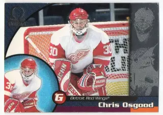 Карточка Chris Osgood / Крис Осгуд (Detroit Red Wings/Детройт Ред Уингз) НХЛ/NHL
