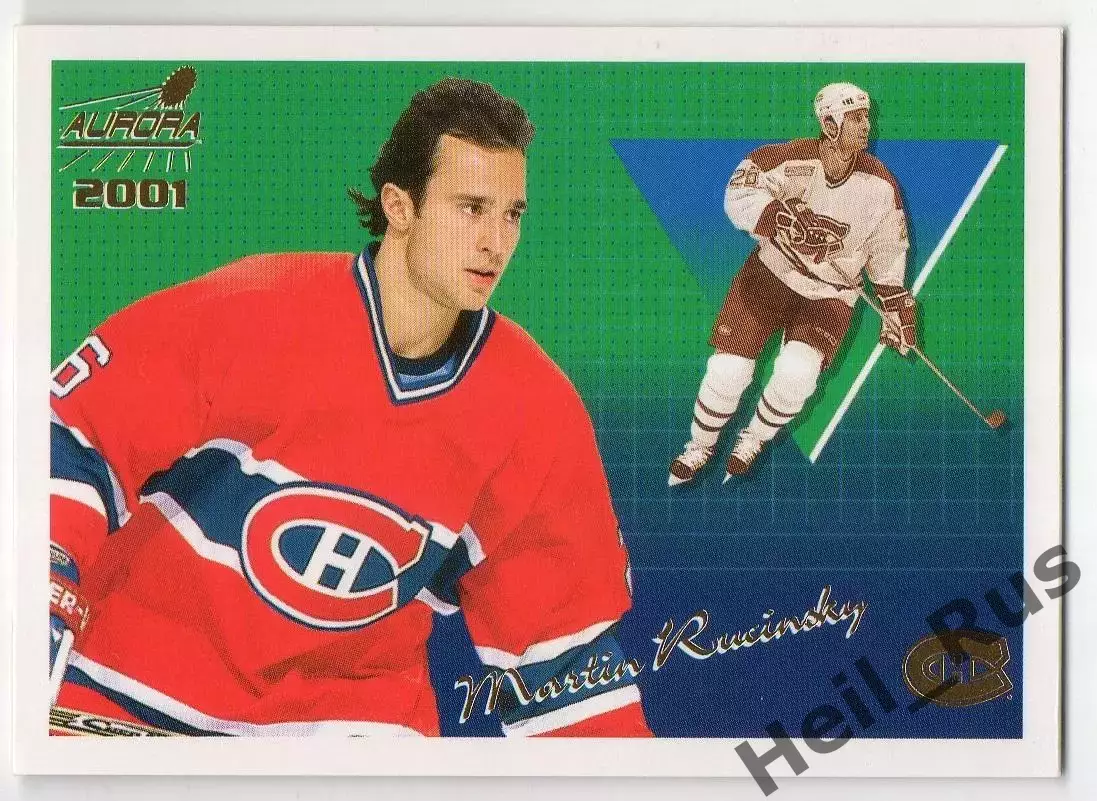 Хоккей. Карточка Мартин Ручинский Montreal Canadiens/Монреаль Канадиенс НХЛ/NHL