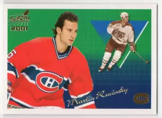 Хоккей. Карточка Мартин Ручинский Montreal Canadiens/Монреаль Канадиенс НХЛ/NHL