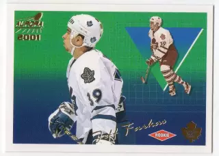 Карточка Jeff Farkas/Джефф Фаркас Toronto Maple Leafs/Торонто Мейпл Лифс NHL/НХЛ