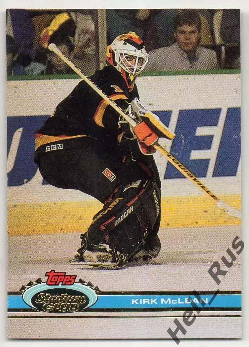 Карточка Kirk McLean/Кирк Маклин (Vancouver Canucks/Ванкувер Кэнакс) НХЛ/NHL