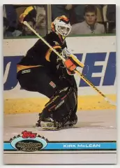 Карточка Kirk McLean/Кирк Маклин (Vancouver Canucks/Ванкувер Кэнакс) НХЛ/NHL