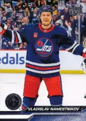 Хоккей Карточка Владислав Наместников Winnipeg Jets/Виннипег Джетс/Химик НХЛ/NHL