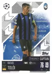 Футбол. Карточка Rafael Toloi/Рафаэл Толой Аталанта Лига Чемпионов 2024-25 TOPPS