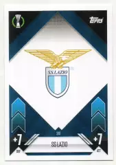 Футбол. Карточка Логотип/Эмблема SS Lazio/Лацио Лига Конференций 2024-25 TOPPS