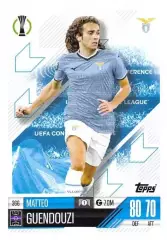 Футбол. Карточка Маттео Гендузи (Лацио, Арсенал) Лига Конференций 2024-25 TOPPS