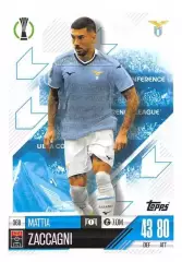 Футбол. Карточка Маттиа Дзакканьи (Лацио, Верона) Лига Конференций 2024-25 TOPPS