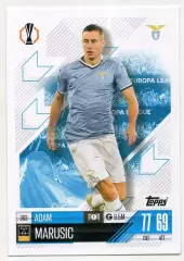 Футбол. Карточка Адам Марушич (Лацио, Вождовац) Лига Европы 2024-25 TOPPS