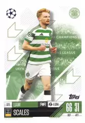 Футбол. Карточка Лиам Скейлз (Селтик, Абердин) Лига Чемпионов 2024-25 TOPPS