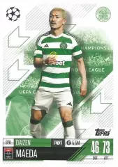 Футбол Карточка Daizen Maeda/Дайдзэн Маэда (Селтик) Лига Чемпионов 2024-25 TOPPS