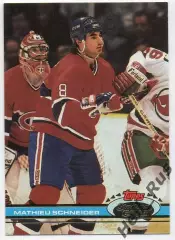 Карточка Schneider/Мэтью Шнайдер (Montreal Canadiens/Монреаль Канадиенс) НХЛ/NHL