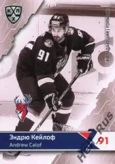 Хоккей. Карточка Эндрю Кейлоф (Торпедо Нижний Новгород) КХЛ/KHL сезон 2018/19
