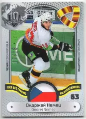 Хоккей. Карточка Ондржей Немец (Северсталь Череповец) КХЛ/KHL SeReal тираж 17/18