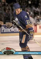 Карточка Christian Ruuttu/Кристиан Руутту Buffalo Sabres/Баффало Сейбрз НХЛ/NHL