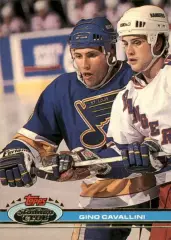 Карточка Gino Cavallini/Джино Каваллини (St. Louis Blues/Сент-Луис Блюз) НХЛ/NHL