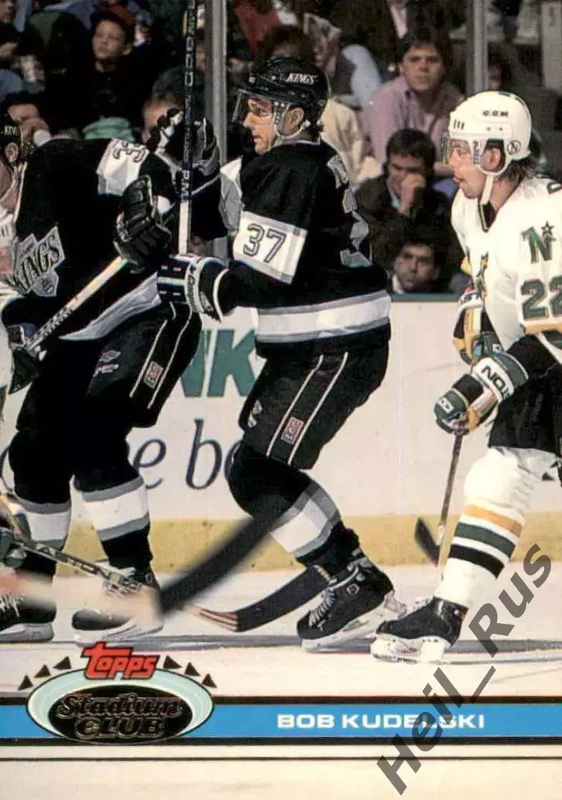 Карточка Bob Kudelski/Боб Кудельски Los Angeles Kings/Лос-Анджелес Кингз NHL/НХЛ