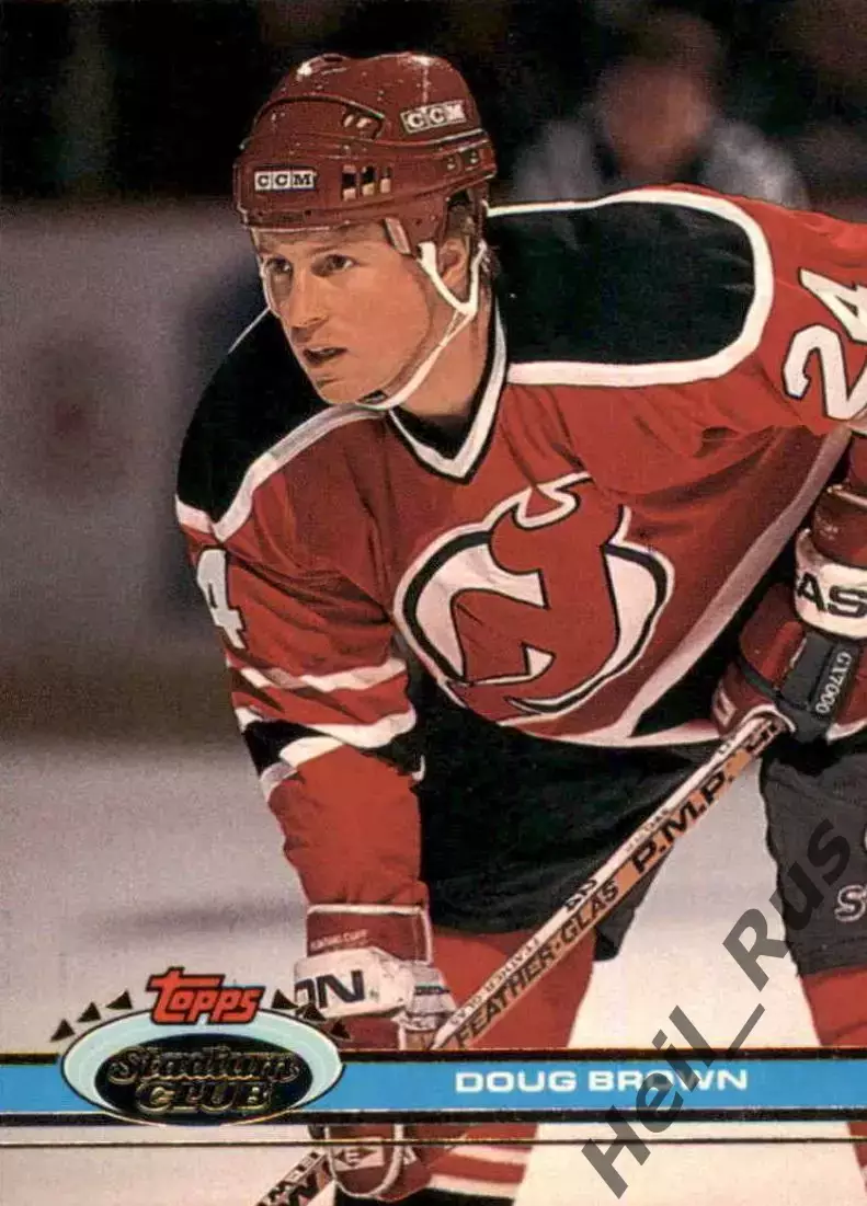 Хоккей Карточка Doug Brown/Дуг Браун New Jersey Devils/Нью-Джерси Девилз NHL НХЛ