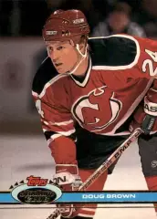 Хоккей Карточка Doug Brown/Дуг Браун New Jersey Devils/Нью-Джерси Девилз NHL НХЛ