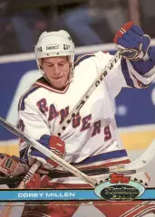 Карточка Corey Millen/Кори Миллен (New York Rangers/Нью-Йорк Рейнджерс) НХЛ/NHL
