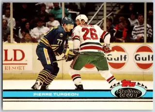 Карточка Pierre Turgeon/Пьер Тарджон (Buffalo Sabres/Баффало Сейбрз) НХЛ/NHL