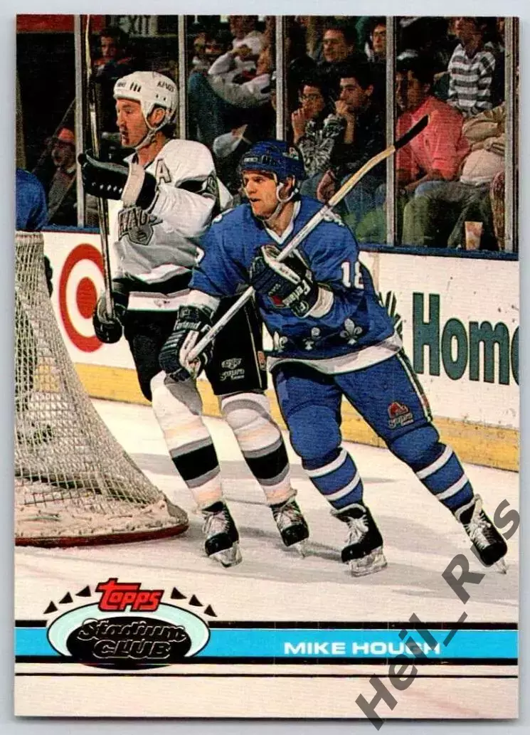 Хоккей; Карточка Mike Hough/Майк Хоу (Quebec Nordiques/Квебек Нордикс) НХЛ/NHL