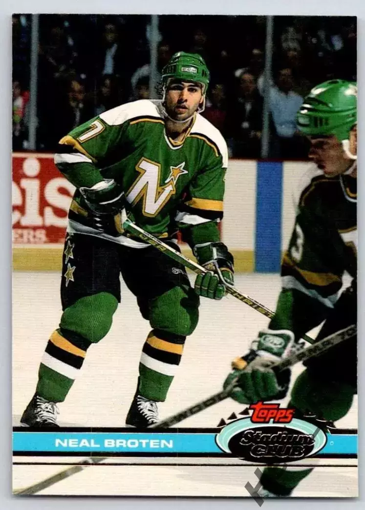 Хоккей Карточка Neal Broten / Нил Бротен Minnesota North Stars/Миннесота NHL/НХЛ