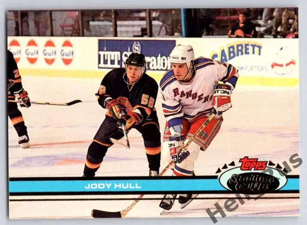 Хоккей Карточка Jody Hull/Джоди Халл New York Rangers/Нью-Йорк Рейнджерс NHL/НХЛ