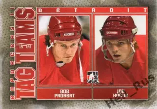 Карточка Боб Проберт/Джо Кошур Detroit Red Wings/Детройт Ред Уингз НХЛ/NHL 2013