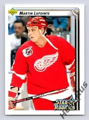 Хоккей Карточка Martin Lapointe/Мартин Лапойнт Detroit Red Wings/Детройт НХЛ/NHL