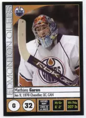 Хоккей Наклейка Мэтью Гарон Edmonton Oilers/Эдмонтон Ойлерз/Авангард НХЛ/NHL/КХЛ