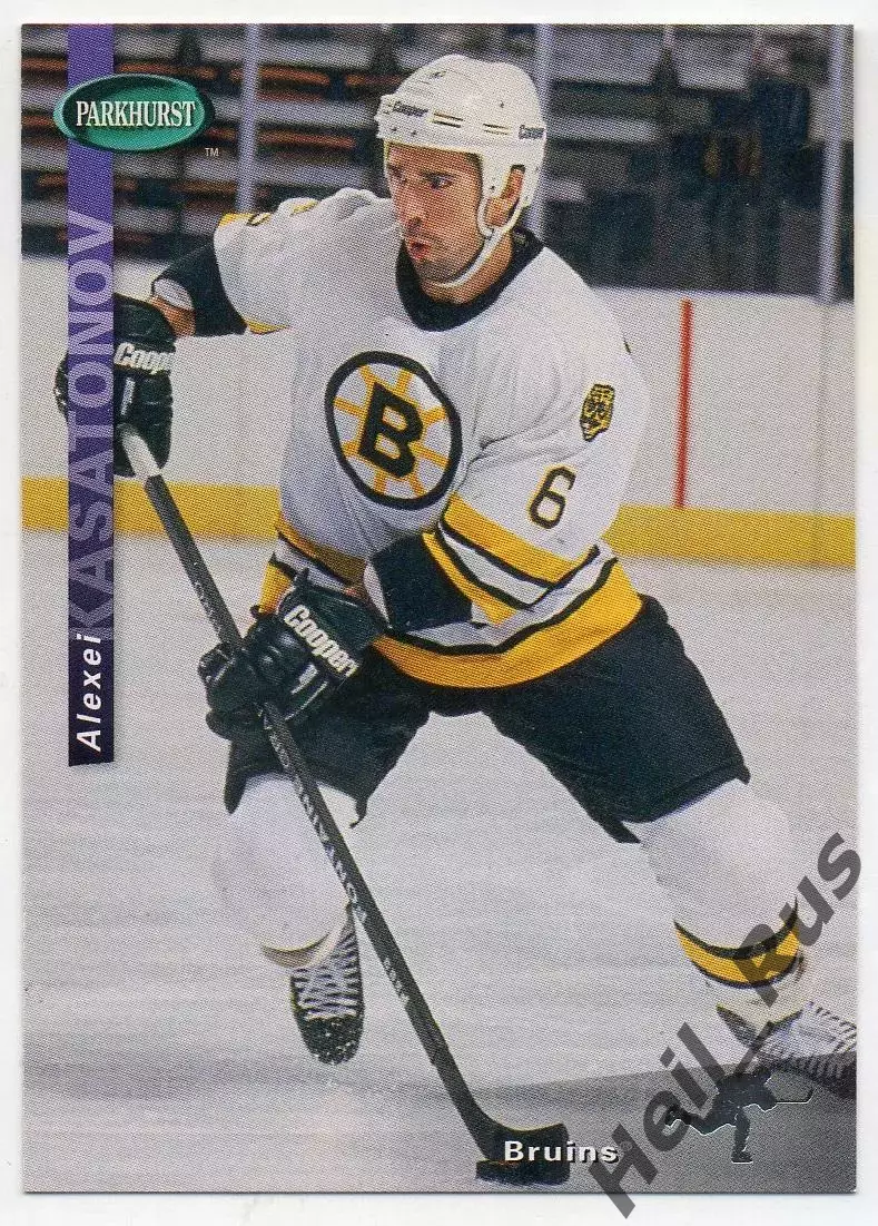 Хоккей Карточка Алексей Касатонов Boston Bruins/Бостон Брюинз, ЦСКА, СКА НХЛ/NHL
