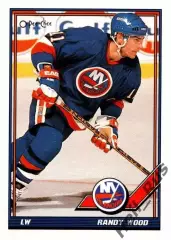Карточка Randy Wood / Рэнди Вуд (New York Islanders/Нью-Йорк Айлендерс) НХЛ/NHL