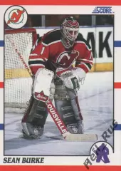 Хоккей. Карточка Sean Burke/Шон Бурк New Jersey Devils/Нью-Джерси Девилз НХЛ/NHL