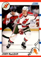 Хоккей. Карточка John MacLean/Джон Маклин (New Jersey Devils/Девилз) НХЛ/NHL