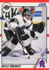 Хоккей. Карточка Kelly Hrudey / Келли Хруди (Los Angeles Kings / Кингз) НХЛ/NHL