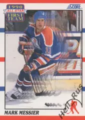Хоккей Карточка Mark Messier/Марк Мессье Edmonton Oilers/Эдмонтон Ойлерз НХЛ/NHL
