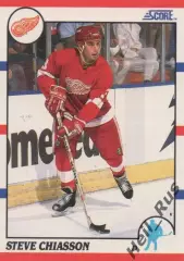 Хоккей. Карточка Steve Chiasson/Стив Чейссон (Detroit Red Wings/Детройт) НХЛ/NHL