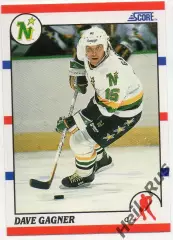 Хоккей Карточка Dave Gagner/Дэйв Ганье Minnesota North Stars / Миннесота NHL/НХЛ