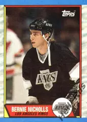 Карточка Bernie Nicholls/Берни Николлс (Los Angeles Kings/Лос-Анджелес) НХЛ/NHL