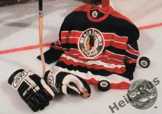 Хоккей. Карточка Chicago Blackhawks / Чикаго Блэкхокс НХЛ/NHL 1991-92 PRO SET