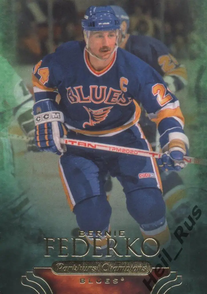 Карточка Bernie Federko/Берни Федерко (St. Louis Blues/Сент-Луис Блюз) НХЛ/NHL