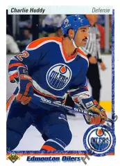 Хоккей. Карточка Charlie Huddy / Чарли Хадди (Edmonton Oilers/Эдмонтон) НХЛ/NHL