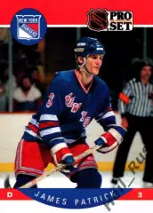 Карточка James Patrick/Джеймс Патрик New York Rangers/Нью-Йорк Рейнджерс НХЛ/NHL
