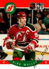 Карточка Kirk Muller/Кирк Мюллер (New Jersey Devils/Нью-Джерси Девилз) НХЛ/NHL