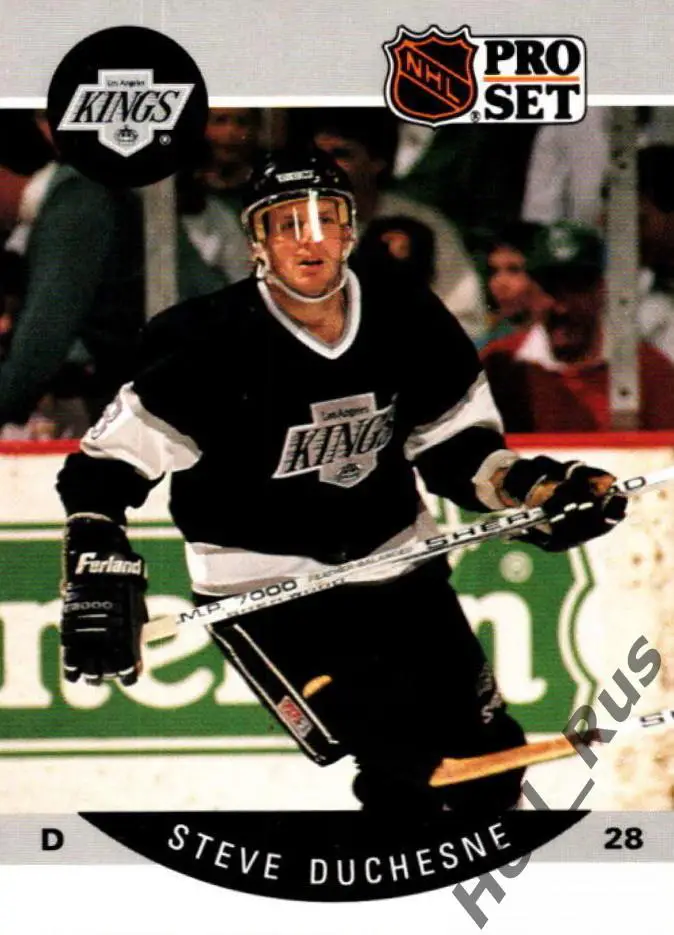 Карточка Steve Duchesne/Стив Дюшен Los Angeles Kings/Лос-Анджелес Кингз НХЛ/NHL