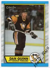 Хоккей. Карточка Dan Quinn/Дэн Куинн (Pittsburgh Penguins/Питтсбург) НХЛ/NHL