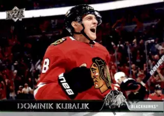 Хоккей. Карточка Dominik Kubalik/Доминик Кубалик (Chicago Blackhawks) НХЛ/NHL